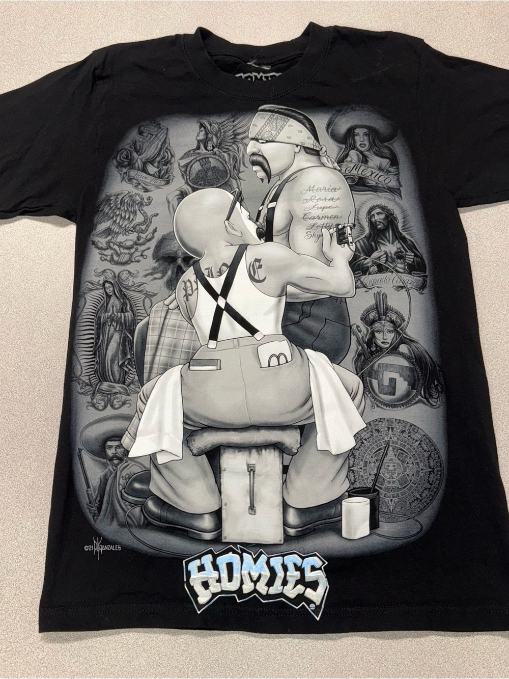 Homies Signature “Tattooist” T-shirt i